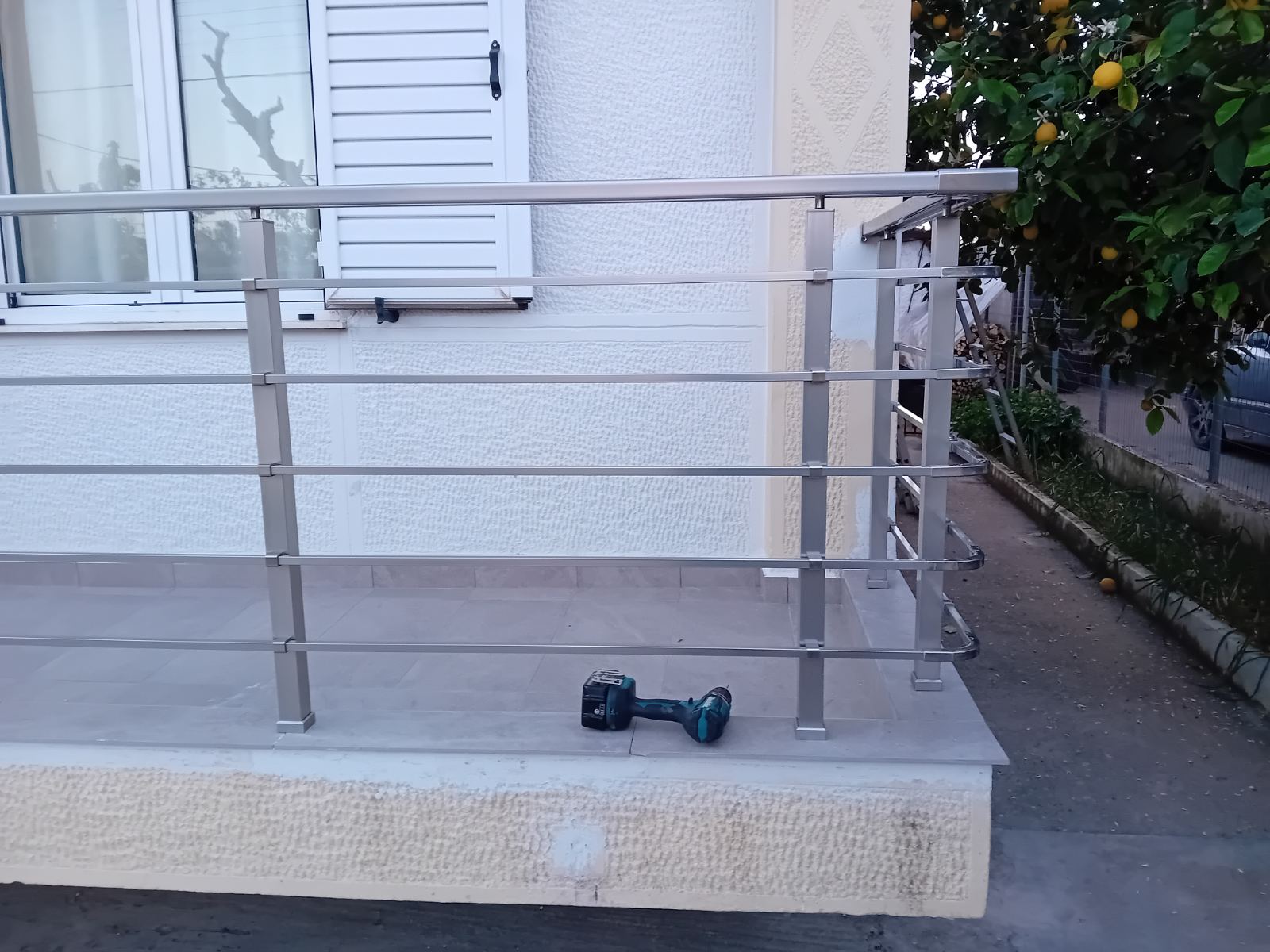 Αλουμίνια Αιτωλικό | Καραγιάννης | Κάγκελα βεράντας